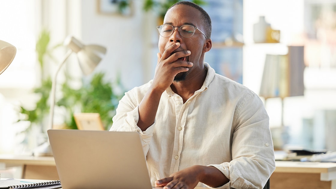 person sleeping with CPAP machine