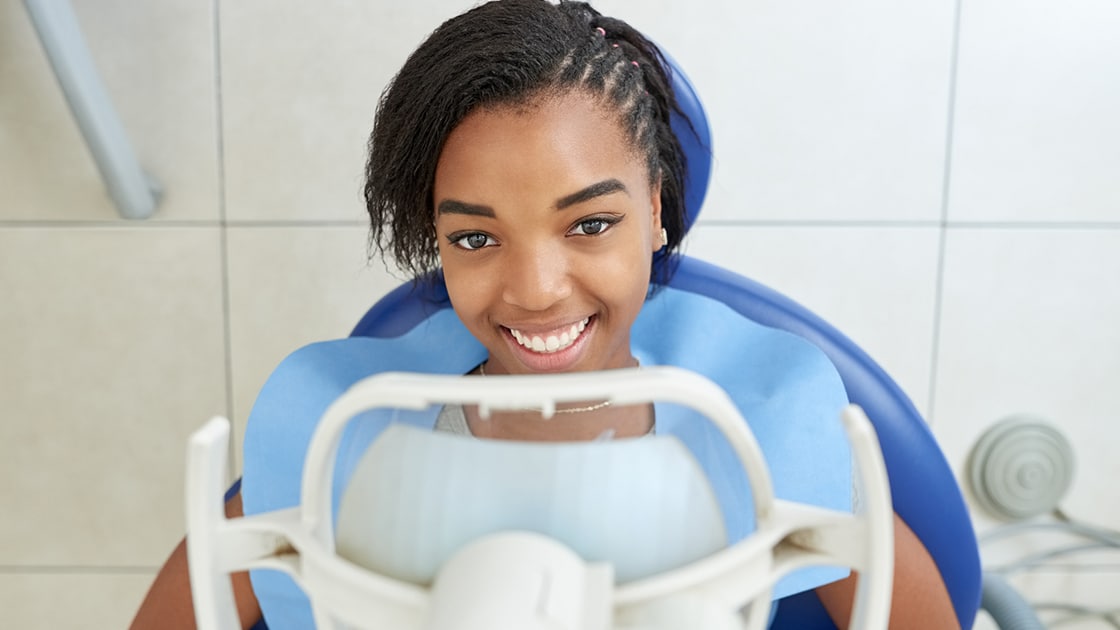 Teen in Dental Chair